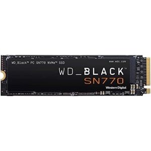 Western Digital WD_BLACK 2TB SN770 NVMe Internal Gaming SSD Solid State Drive