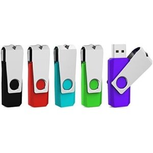 Aiibe 5 Pack 64 GB Flash Drive 64GB USB Flash Drive Thumb Drive 64 GB USB 2.0