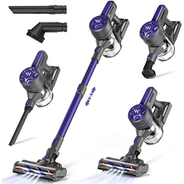 Vacuum Cleaner Cordless Vacuum Cleaner,Stick Vacuum Cleaner with Powerful