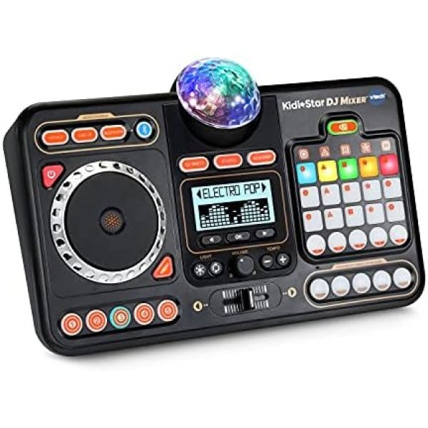 VTech KidiStar DJ Mixer Black