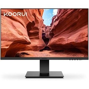 KOORUI 24 Inch Monitor, Full HD 1080p VA LED Computer Monitor, 75Hz FHD