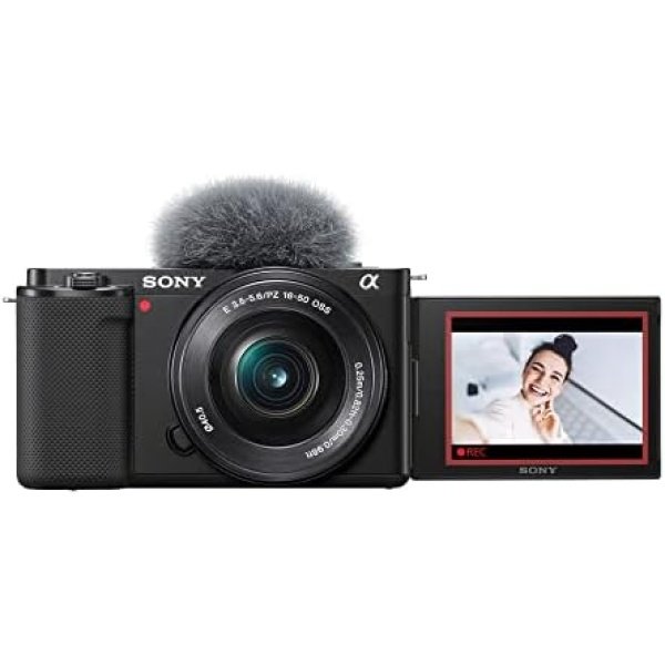 Sony Alpha ZV-E10 - APS-C Interchangeable Lens Mirrorless Vlog Camera Kit