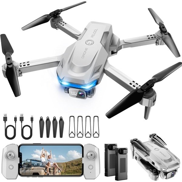 Drone with 1080P Camera - Foldable Remote Control Quadcopter